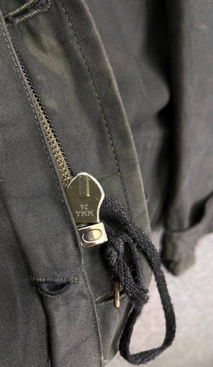 Vintage Vintage 90s Humme GMBH Military Army Hooded Jacket Size US L / EU 52-54 / 3 - 17 Thumbnail