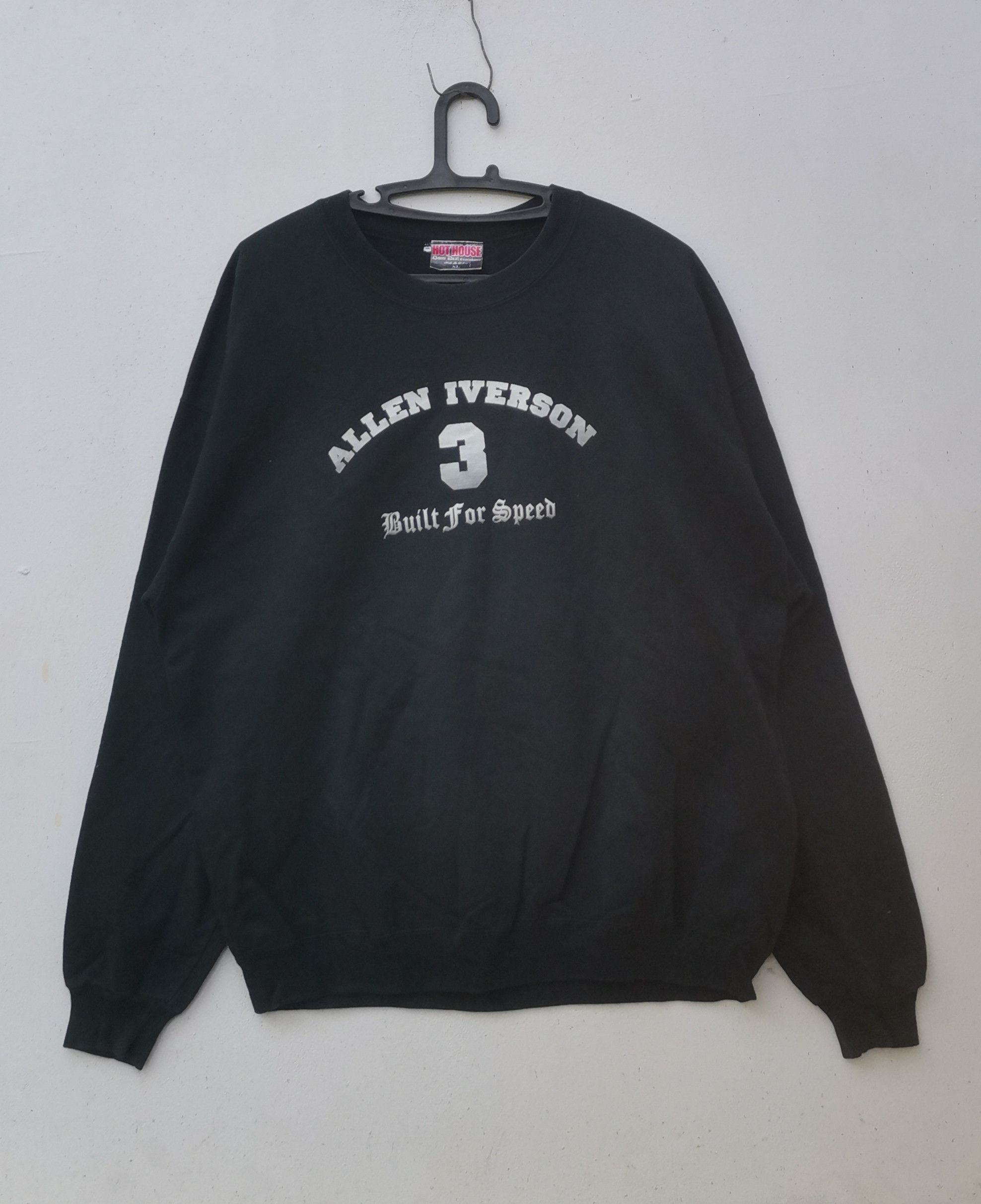 Vintage Rare vintage Allen Iverson sweatshirt top player basketball Size US XL / EU 56 / 4 - 1 Thumbnail