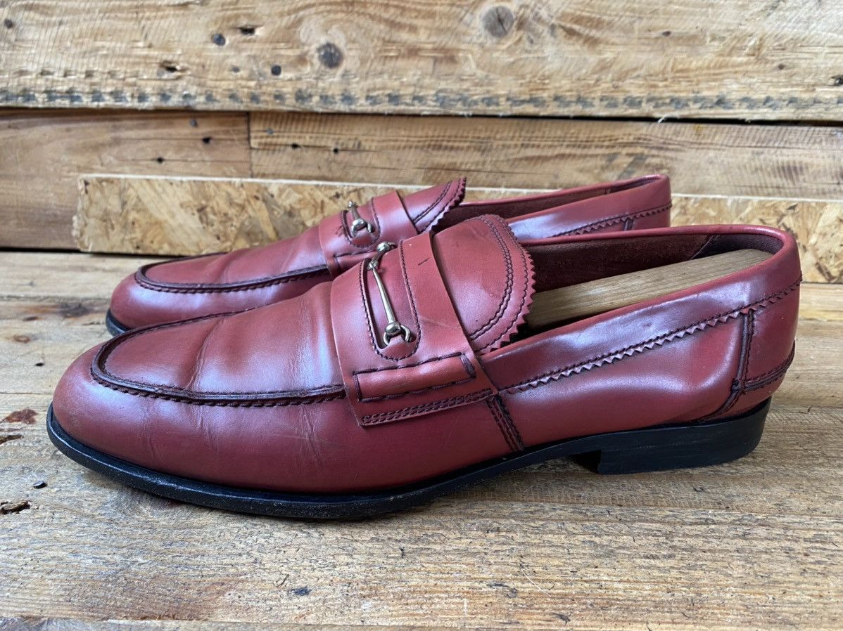Designer × Gucci Gucci horsebit patent leather loafers Uk sz10 Size US 11 / EU 44 - 4 Thumbnail