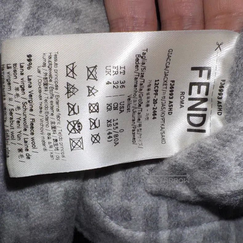Fendi Fendi Double-Sided Full Print Jacket Size XXS / US 00 / IT 34 - 4 Thumbnail