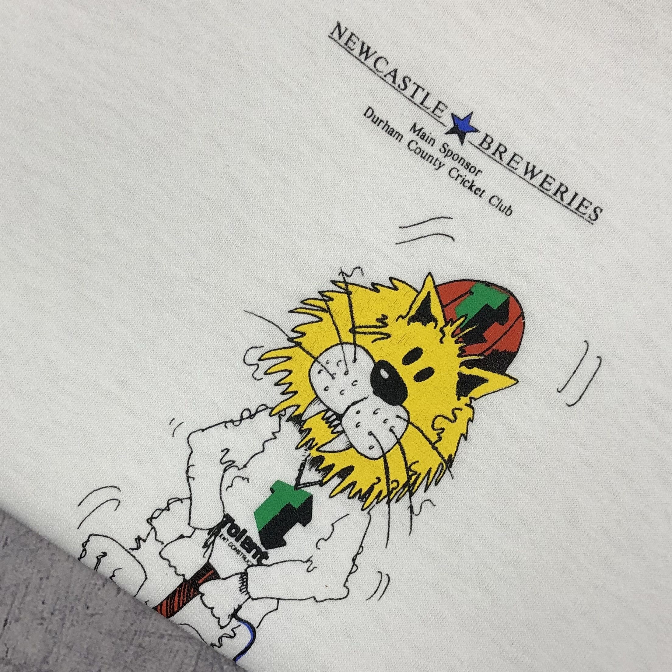 Retrofit Vintage Newcastle Durham Country Cricket Tolent Tee Size US XL / EU 56 / 4 - 2 Thumbnail