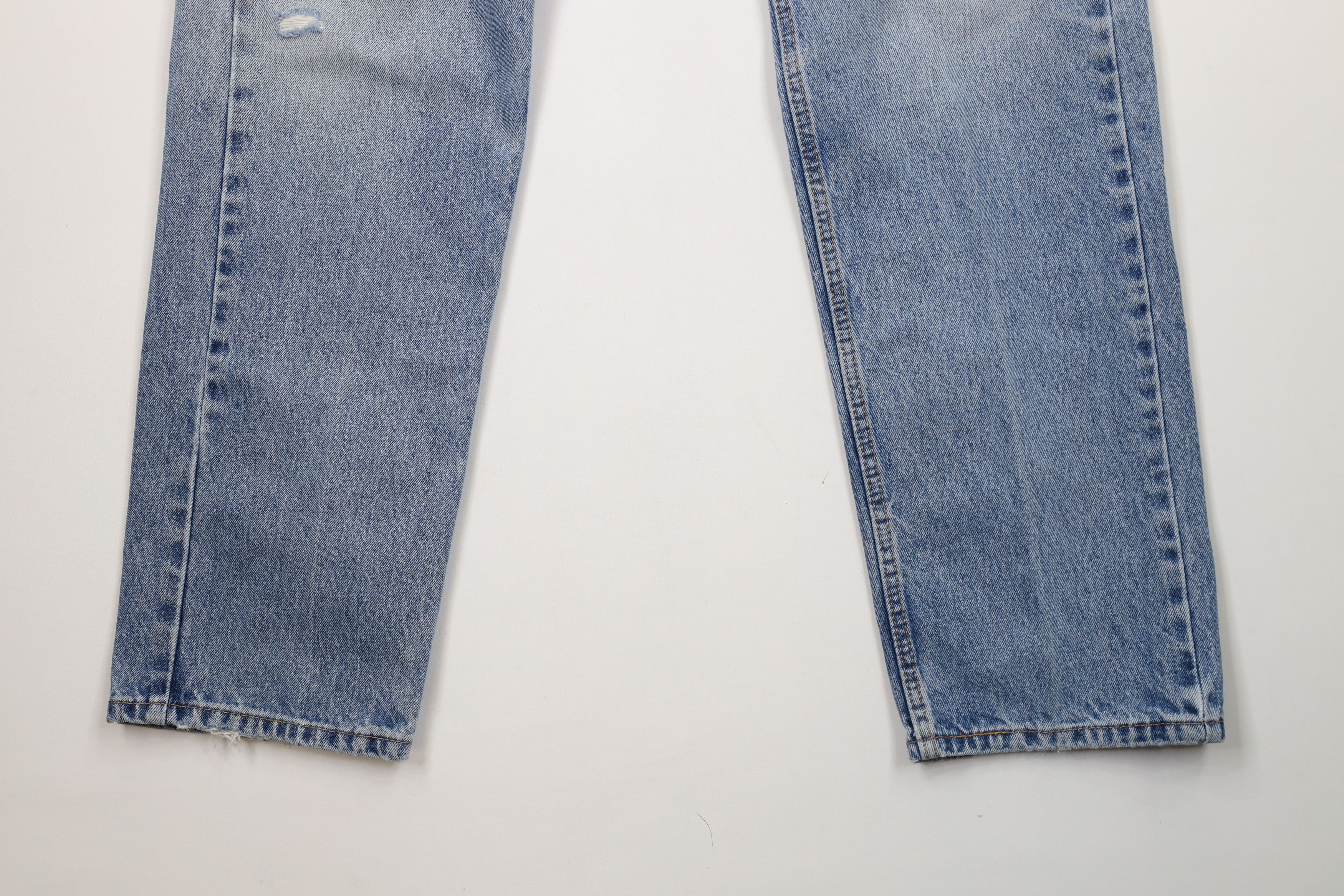 Levi's × Vintage Vintage Y2K Levis 505 Regular Fit Denim Jeans Blue Cotton Size US 35 - 4 Thumbnail