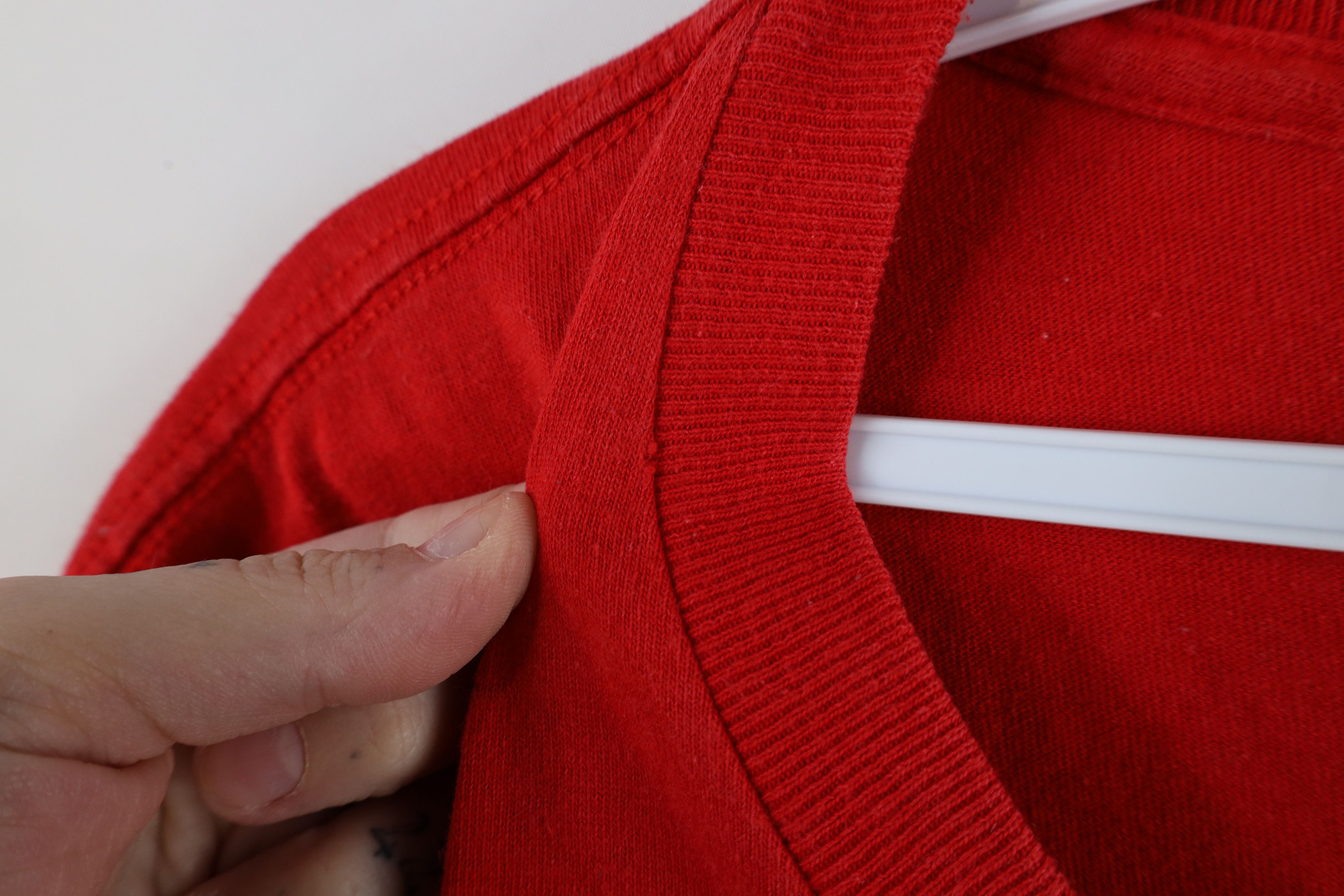 Vintage Vintage 90s Detroit Red Wings Hockey Short Sleeve T-Shirt Size US XXL / EU 58 / 5 - 7 Thumbnail