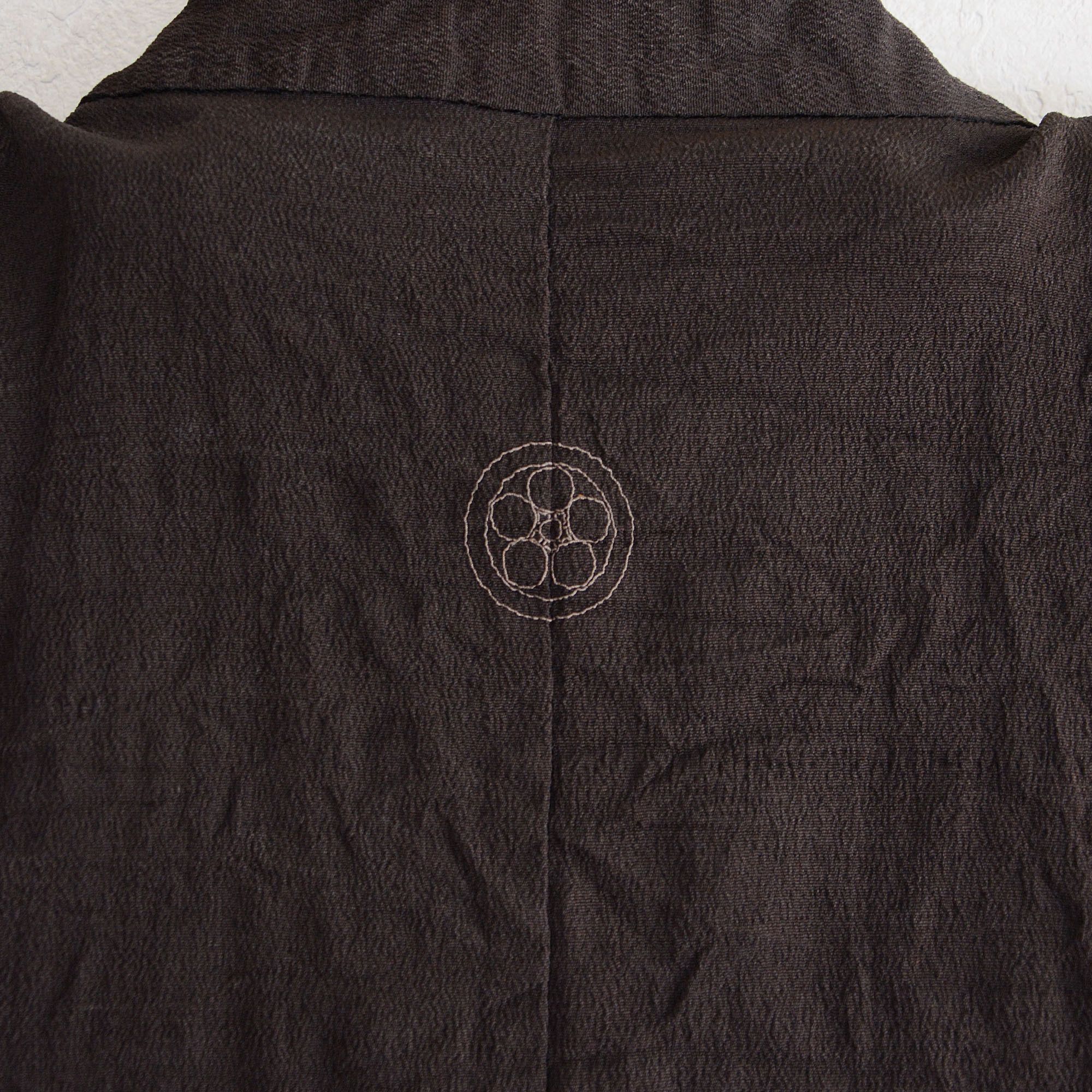 Japanese Brand × Vintage Haori Kimono Japanese Vintage Jacket Chirimen Fabric Size US M / EU 48-50 / 2 - 7 Thumbnail