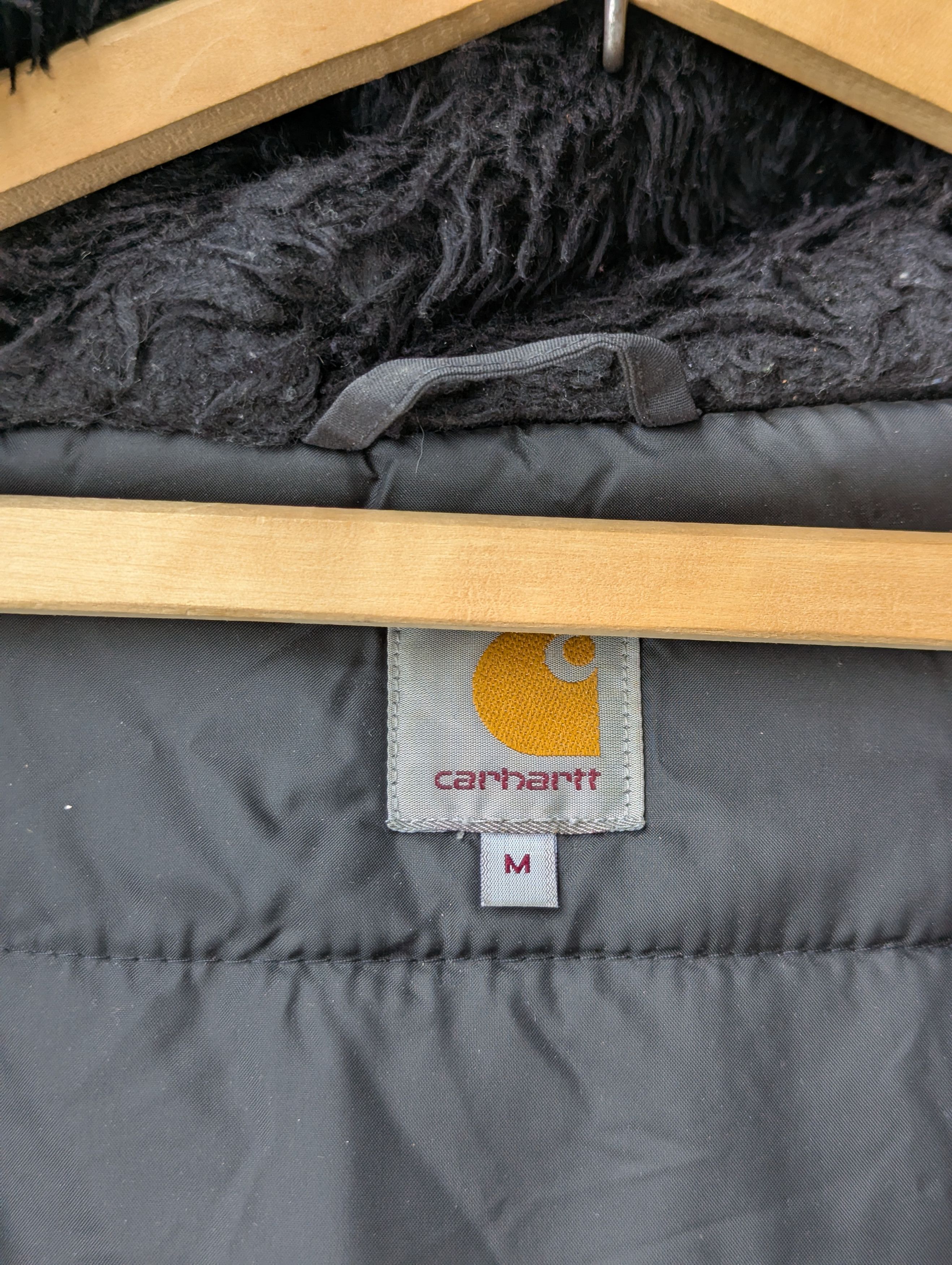 Carhartt Wip Carhartt WIP VTG Anchorage Parka Black Men's Sz M Size US M / EU 48-50 / 2 - 13 Thumbnail