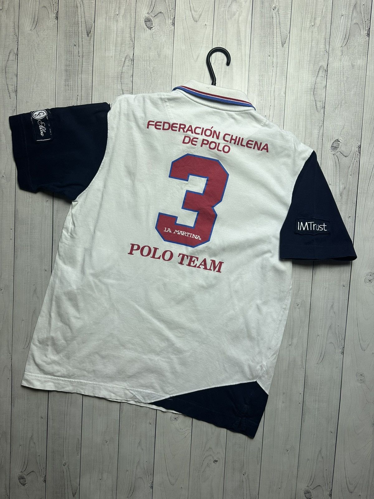 Vintage Vintage L A Martina polo racing Mitsubishi Motors size M Size US M / EU 48-50 / 2 - 2 Thumbnail