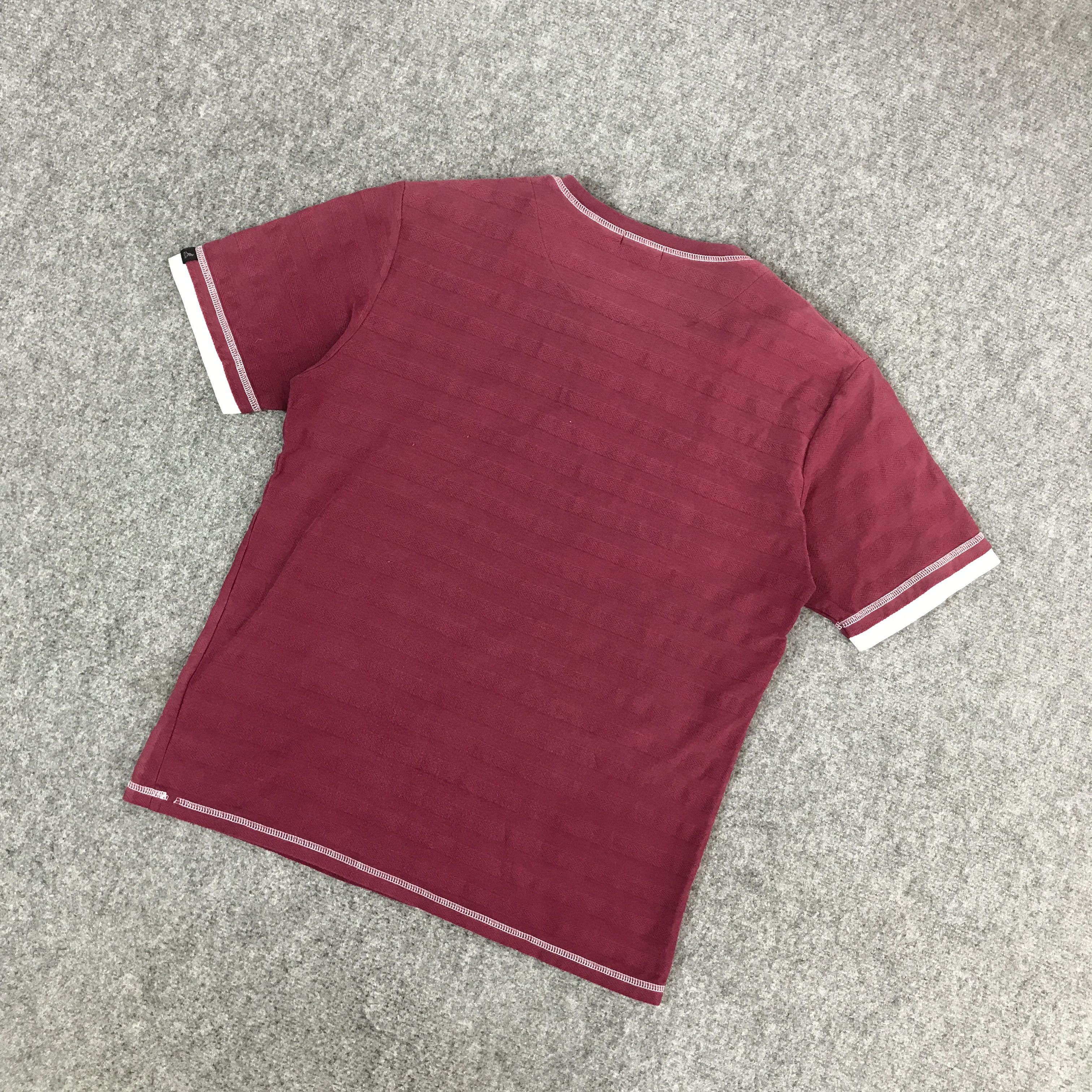 Japanese Brand × Kangol KANGOL JEANS STRIPED LOGO DESIGN DOUBLE TSHIRTS Size US XL / EU 56 / 4 - 6 Thumbnail