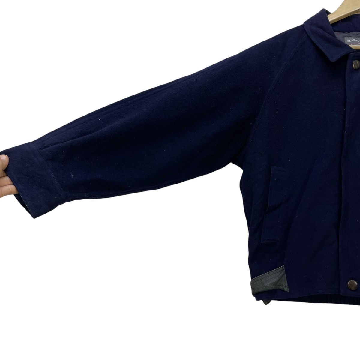 Autumn Cashmere × Japanese Brand Italian Designer Baldassari Bomber Wool Jacket Size M / US 6-8 / IT 42-44 - 3 Thumbnail
