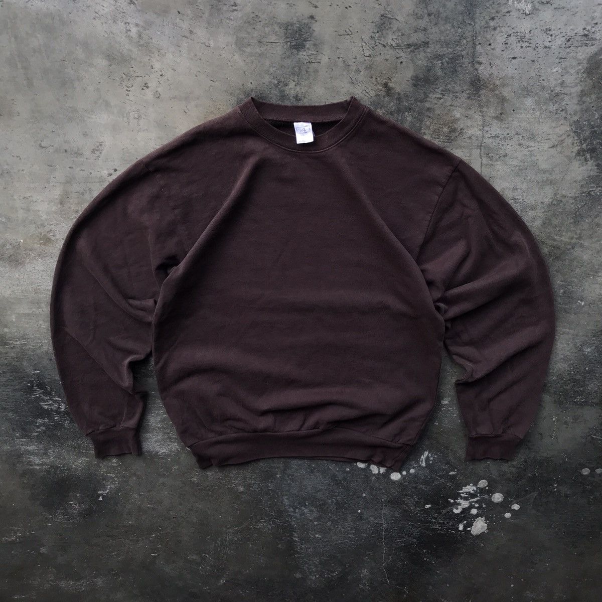 If Six Was Nine × Los Angeles Apparel blank crewneck dark brown Size US S / EU 44-46 / 1 - 1 Thumbnail