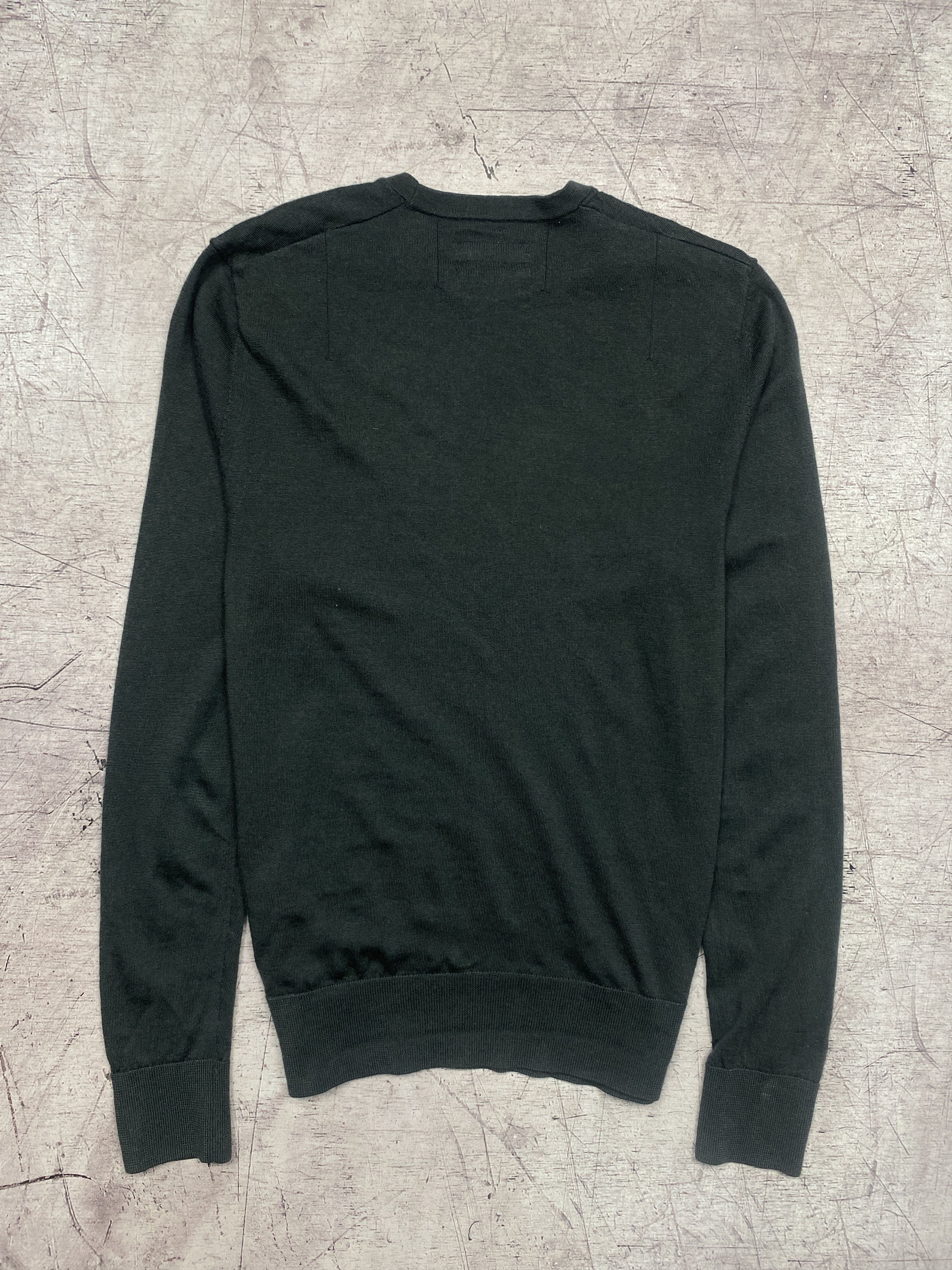 Allsaints Allsaints Mens Mode Merino Crew Neck Wool Sweater Size US L / EU 52-54 / 3 - 7 Thumbnail