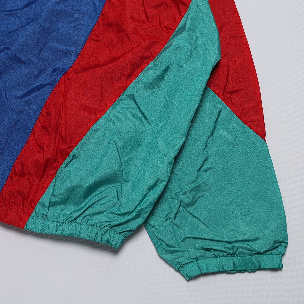 Adidas Vintage Adidas Zip Track Top Jacket Red Green Blue 90s Size US L / EU 52-54 / 3 - 10 Thumbnail
