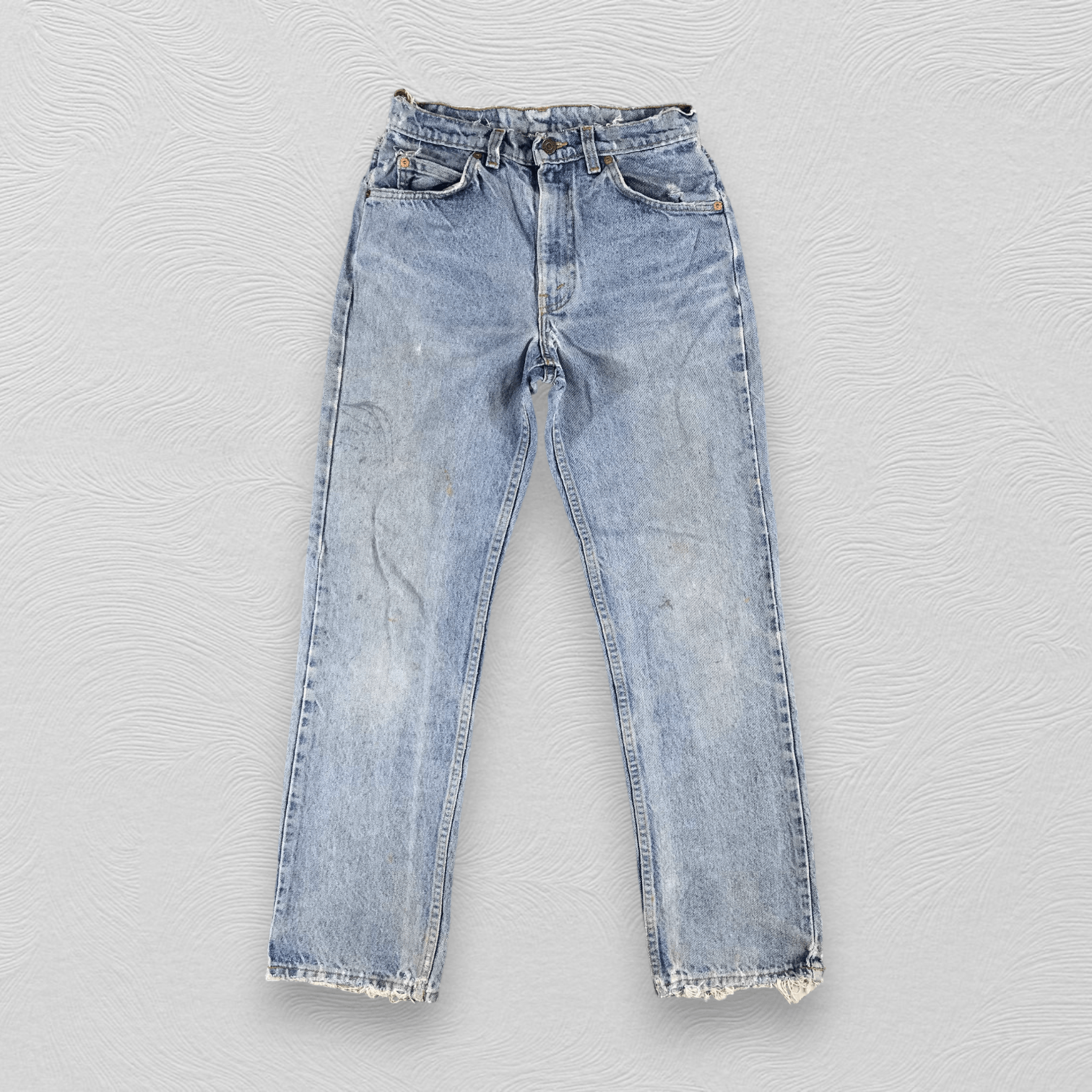 Levi's Vintage 90s Levis 619 Jeans Faded Blue Denim KJ1040 Size US 28 / EU 44 - 1 Thumbnail