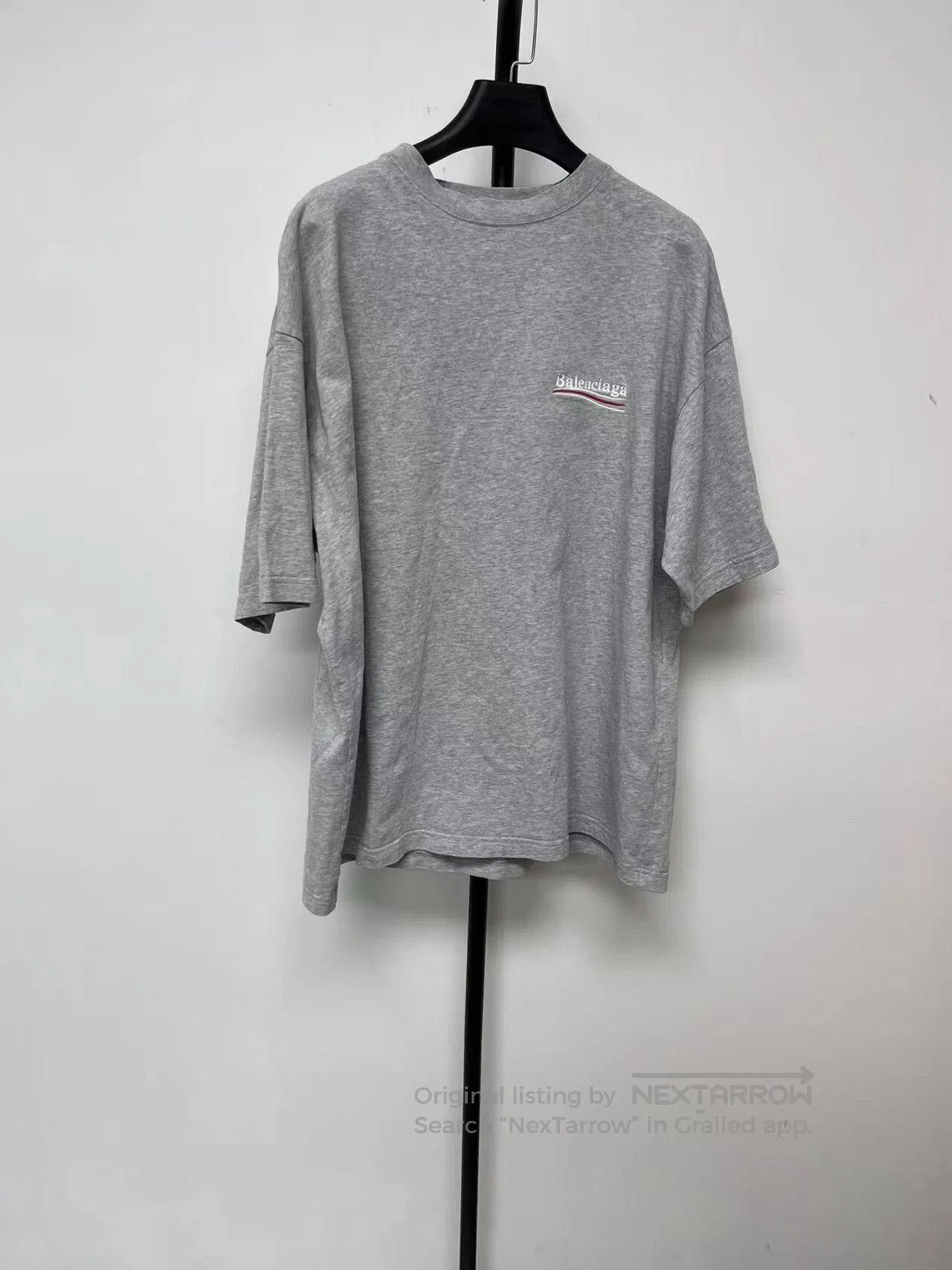 Balenciaga Balenciaga Logo Print Unisex Short Sleeve T-Shirt. Size US L / EU 52-54 / 3 - 1 Thumbnail