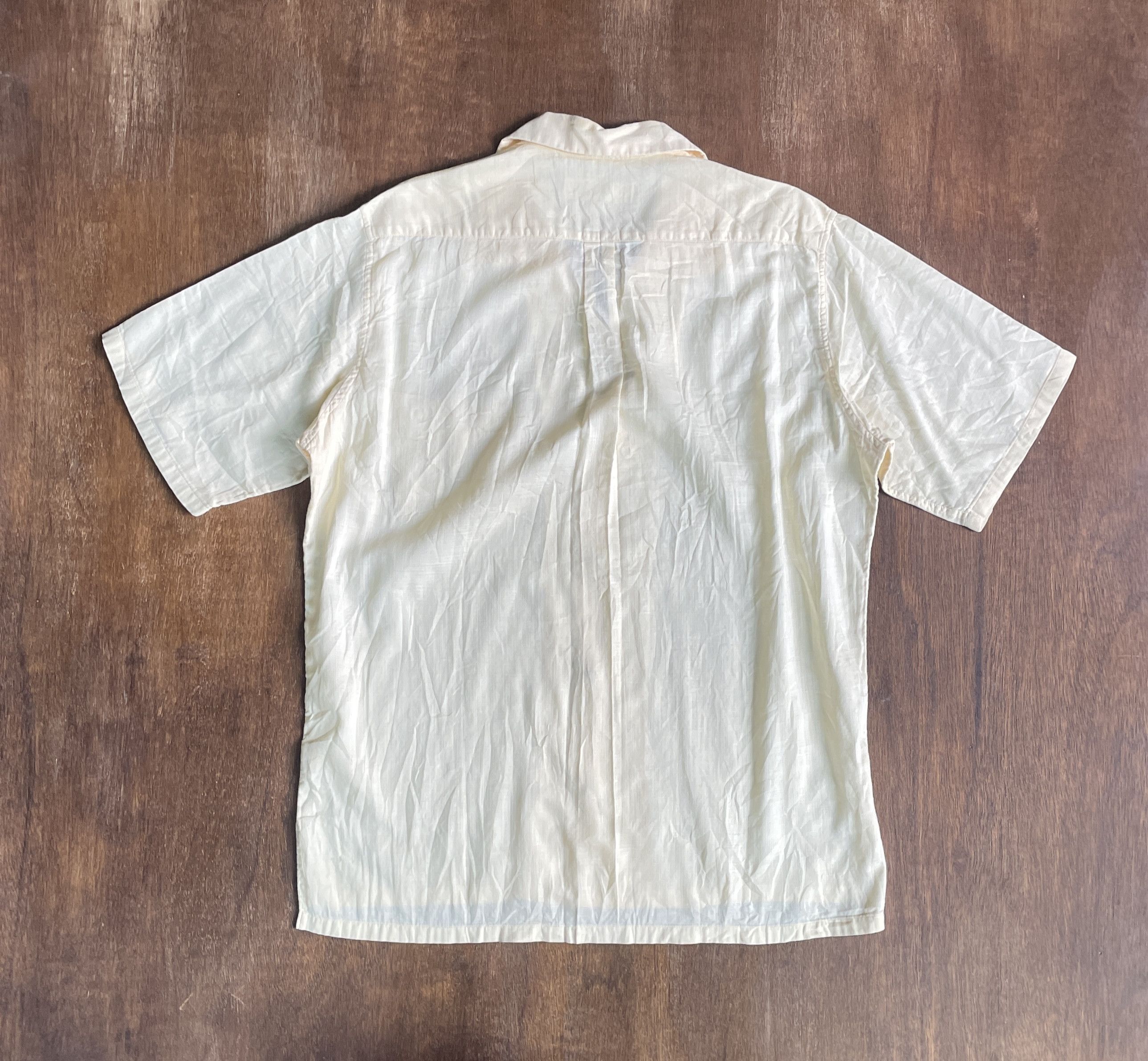 Y's for Men Y’s for Men Yohji Yamamoto Short Sleeve Button Up Shirt Size US L / EU 52-54 / 3 - 7 Thumbnail