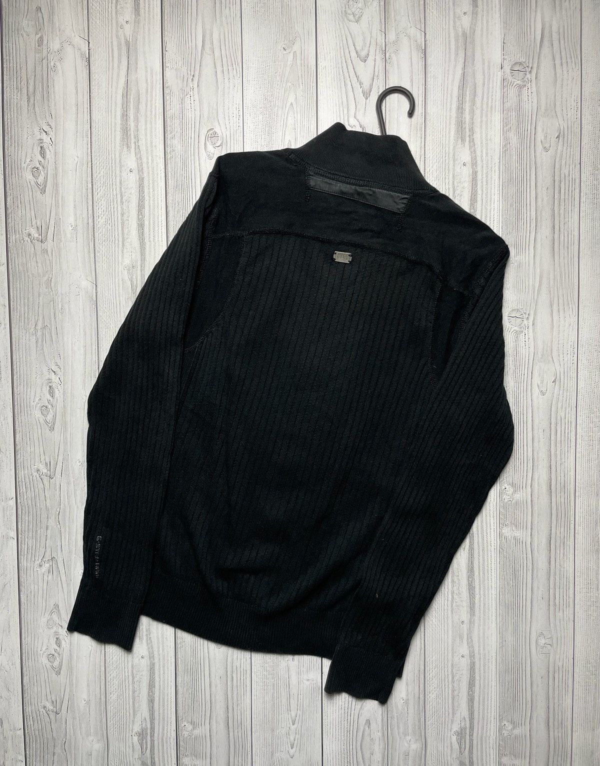 G-Star × Vintage Vintage G-Star Raw zip sweater size M/L avant-garde Y2K Size US M / EU 48-50 / 2 - 7 Thumbnail