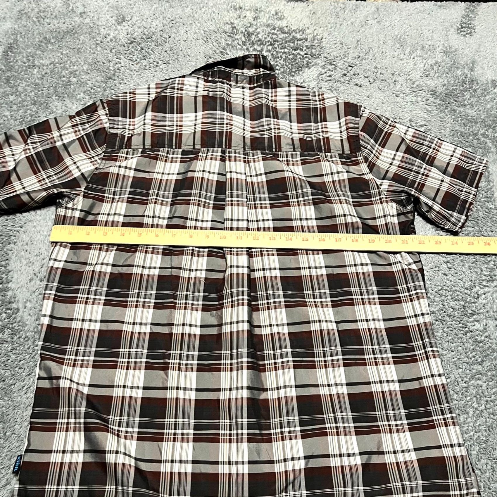 Vintage Kuhl Shirt Mens M Red Plaid Hiking Short Sleeve Performance Size US M / EU 48-50 / 2 - 5 Thumbnail
