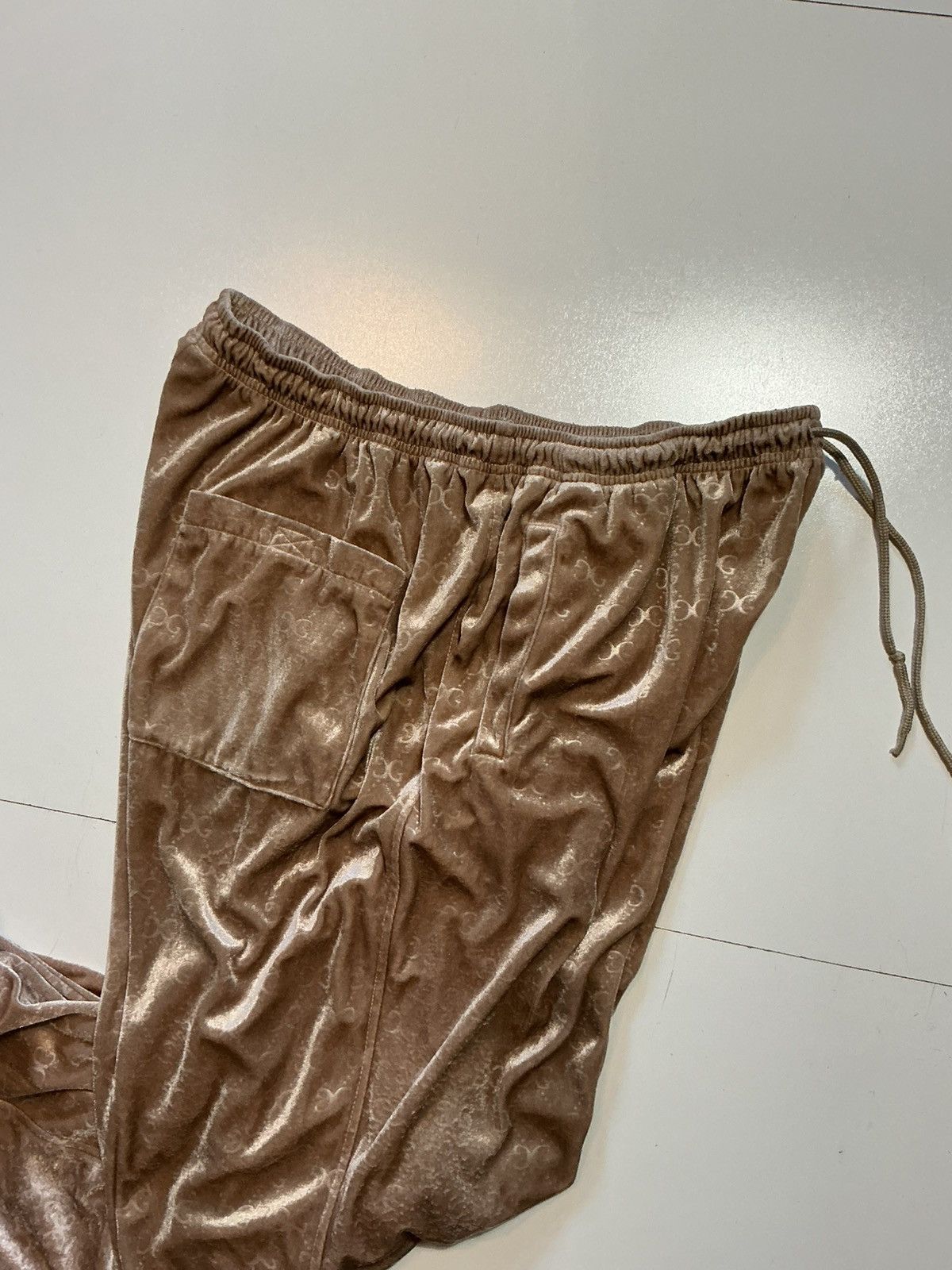 Other Vintage Y2K Crescendo GG Monogram Velour 2PC Set Tracksuit Size US 38 / EU 54 - 14 Thumbnail