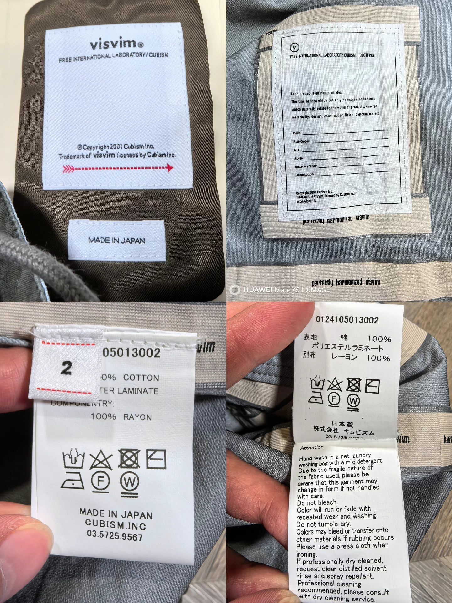 Visvim VISVIM 24SS CHINOOK PONCHO 3L DMGD Coat 2 Size US M / EU 48-50 / 2 - 5 Thumbnail
