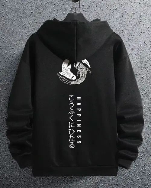 Japanese Brand Maijima x Hoshi Koi Fish Hoodie Size US XXL / EU 58 / 5 - 7 Thumbnail