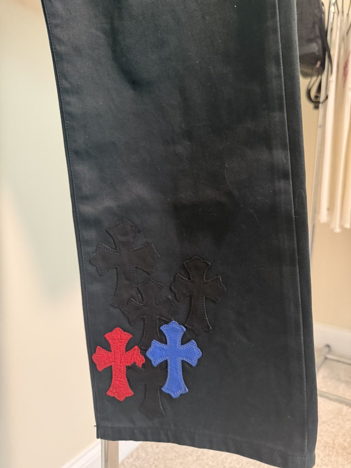 Chrome Hearts Chrome Hearts Spiderman Cross Patch Chinos Size US 32 / EU 48 - 6 Thumbnail