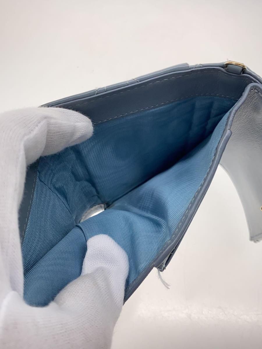 Dior Dior Bi-Fold Wallet Blue Size ONE SIZE - 6 Thumbnail