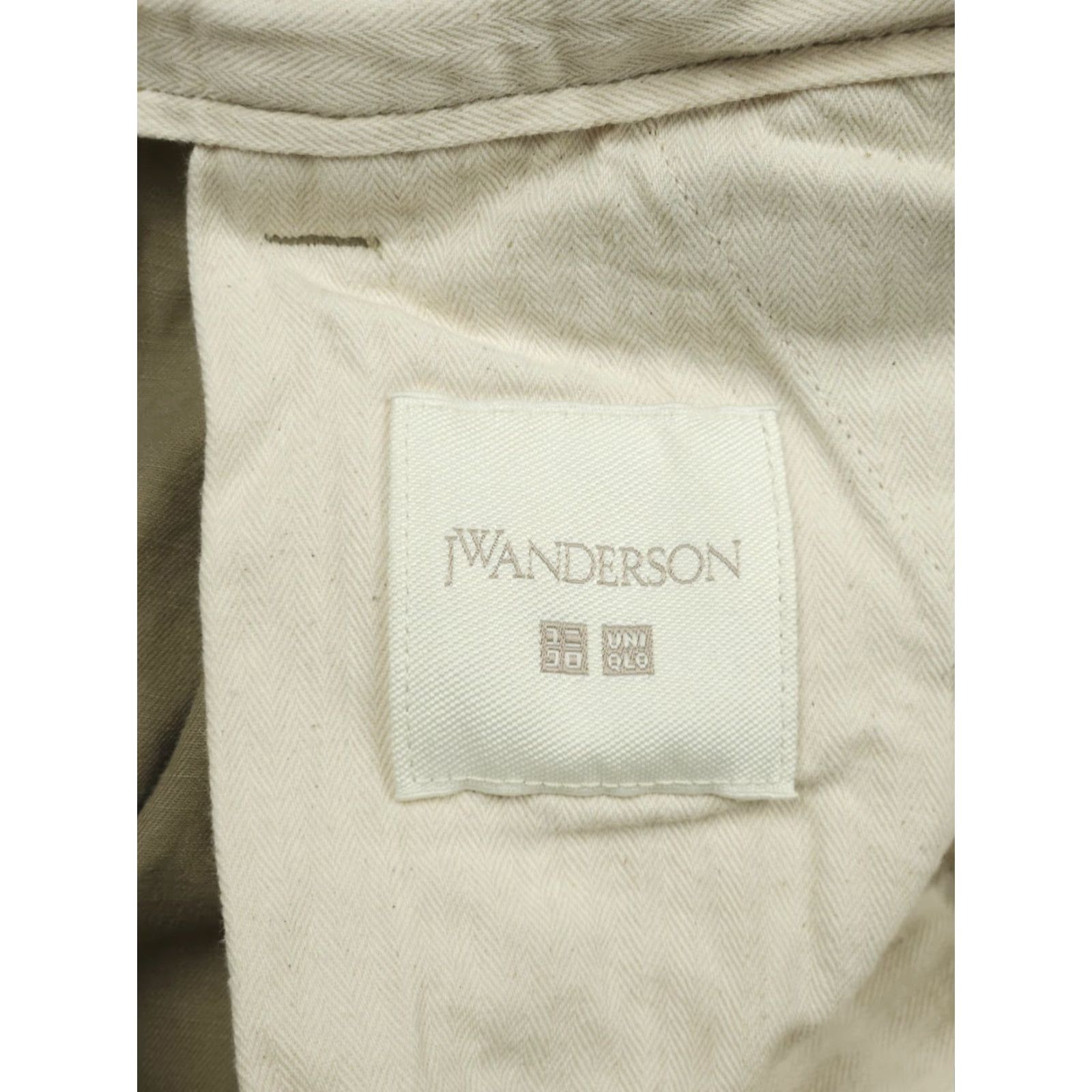 Uniqlo Uniqlo x JW Anderson Pants Mens 32 x 30 Khaki Beige 100% Cotton Straight Chino Pocketed Regular Fit 32x30 Mens Beige Chino Pants Size US 32 / EU 48 - 6 Thumbnail