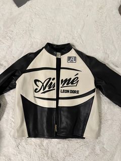 LeBron James Aimé Leon Dore Leather Jacket
