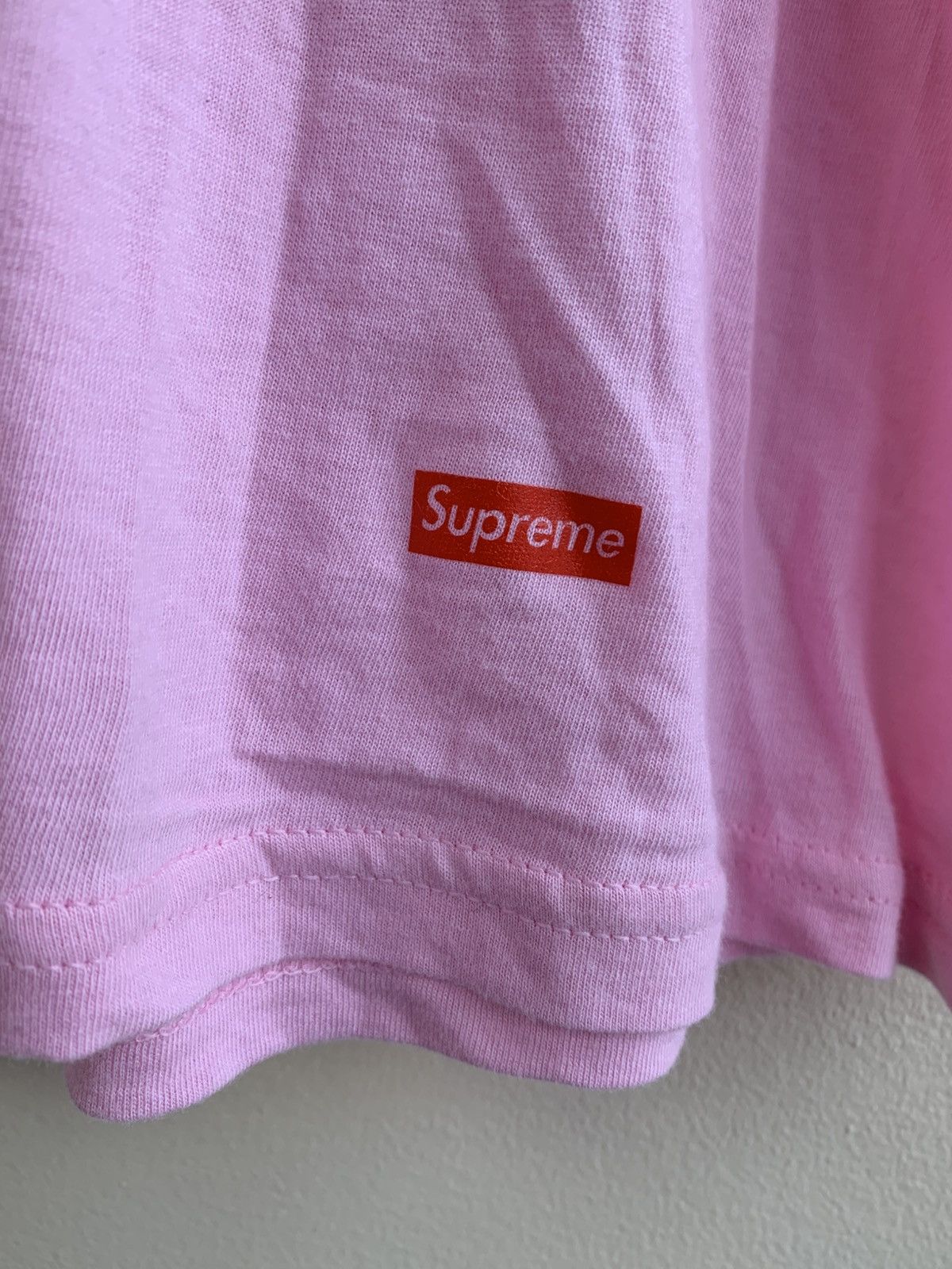 Supreme Supreme x Hanes Comfort Pink Tee , size M Size US M / EU 48-50 / 2 - 2 Thumbnail