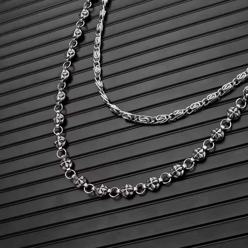 Japanese Brand Double Layer Cros Wallet Chain Size ONE SIZE - 3 Thumbnail