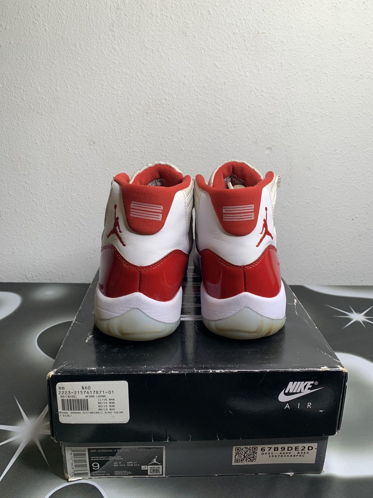 Nike Air Jordan 11 Retro Cherry Size US 9 / EU 42 - 5 Thumbnail