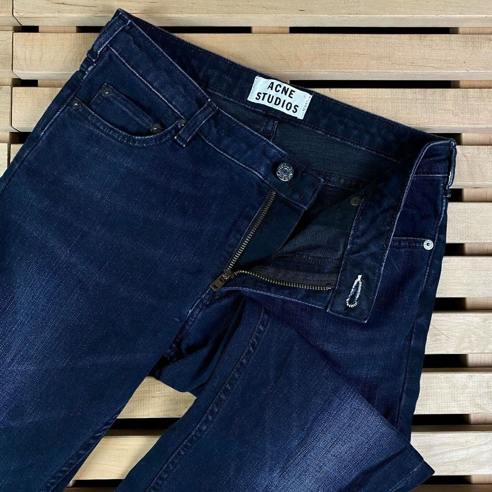 Acne Studios Womens Jeans Acne Studios Size 28 Blue Size 28" / US 6 / IT 42 - 4 Thumbnail