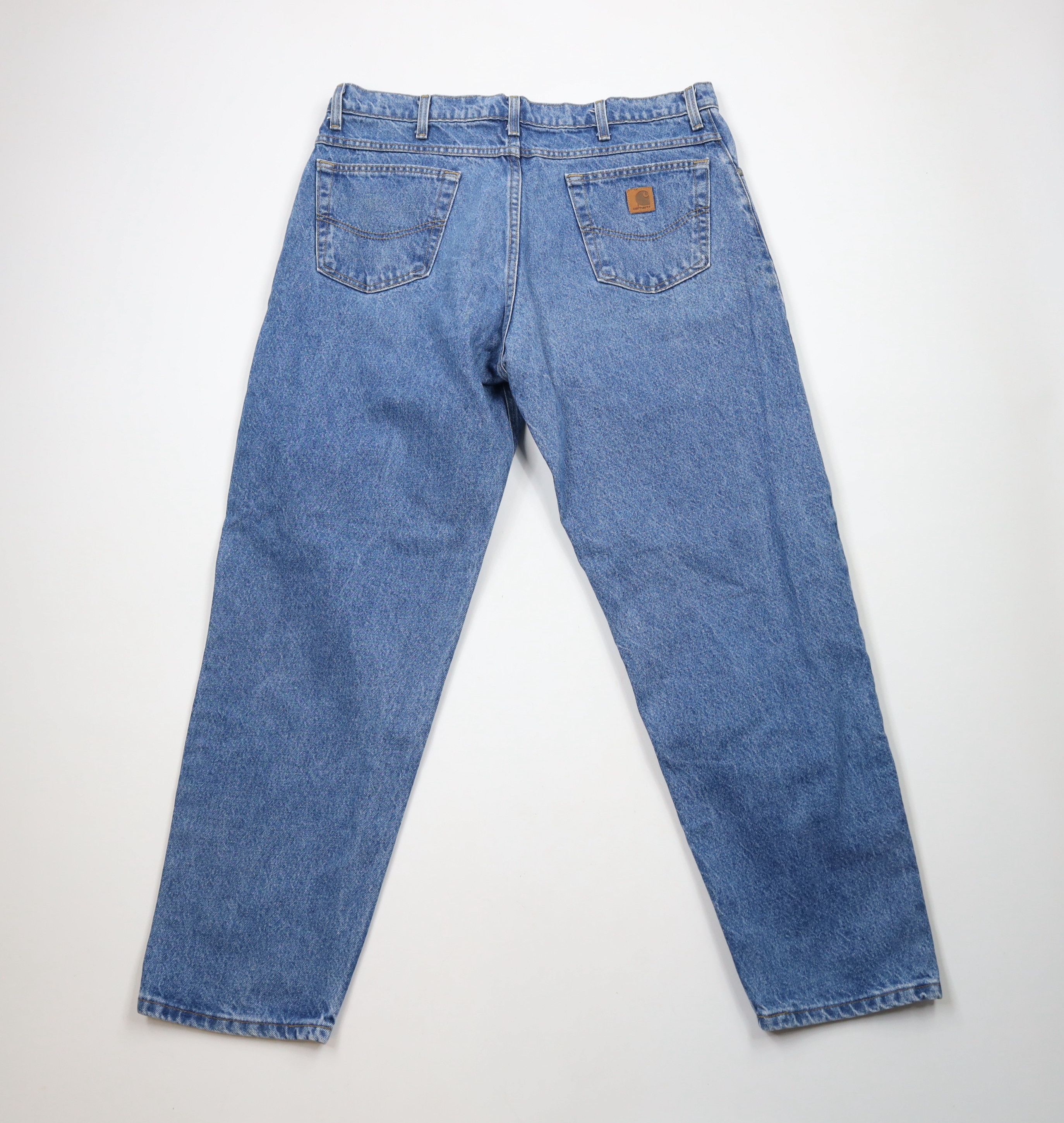 Carhartt × Vintage Vintage Y2K 2000 Carhartt Spell Out Straight Leg Jeans USA Size US 40 / EU 56 - 7 Thumbnail
