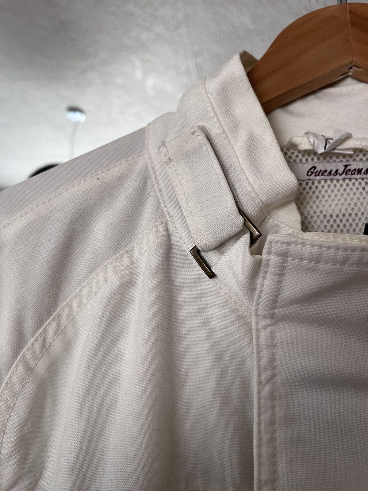 Guess Vintage Guess Super Bikes Big Logo Biker Jacket Size US L / EU 52-54 / 3 - 7 Thumbnail