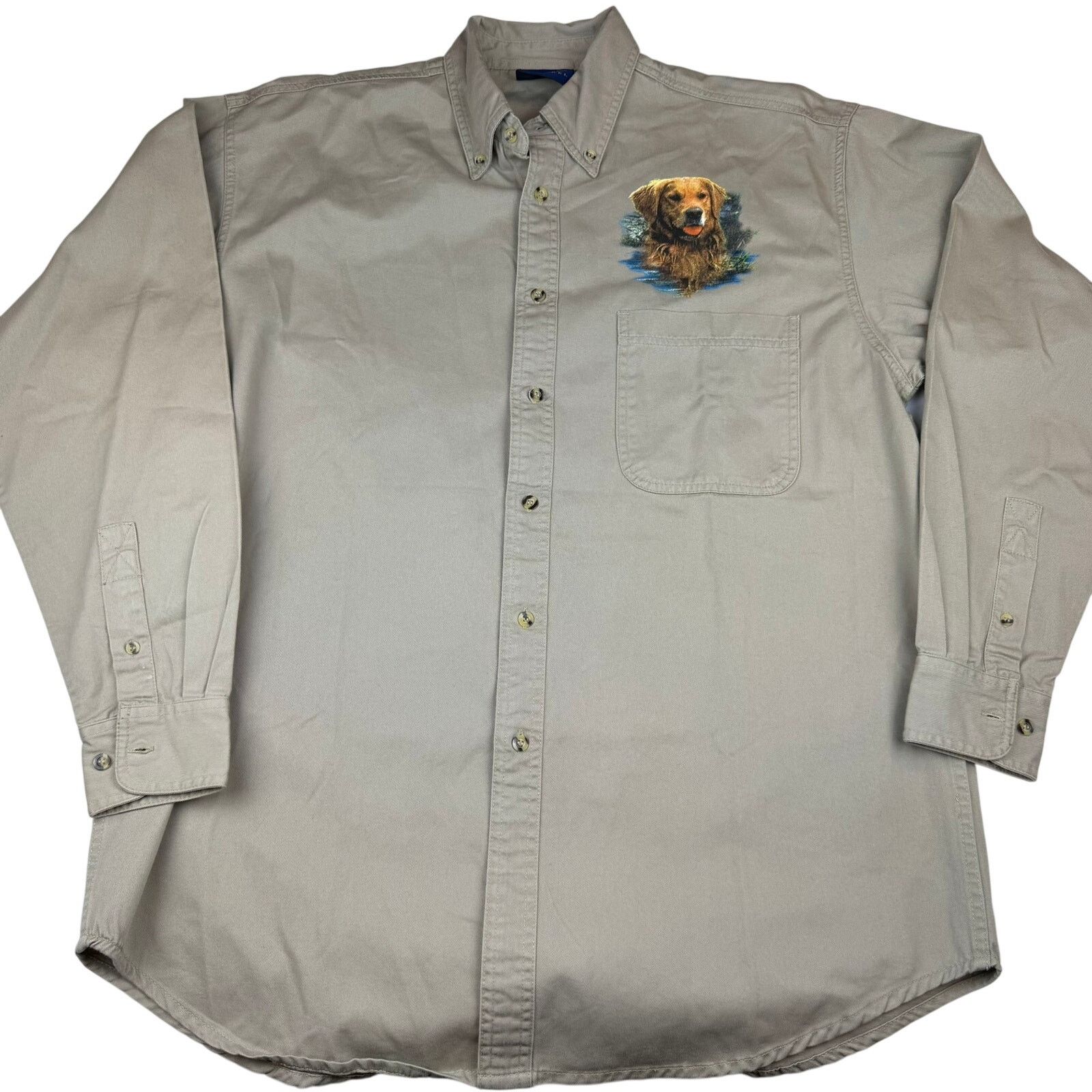 Other Vintage NCC Apparel Golden Retriever Hunting Shirt L Size US L / EU 52-54 / 3 - 1 Thumbnail