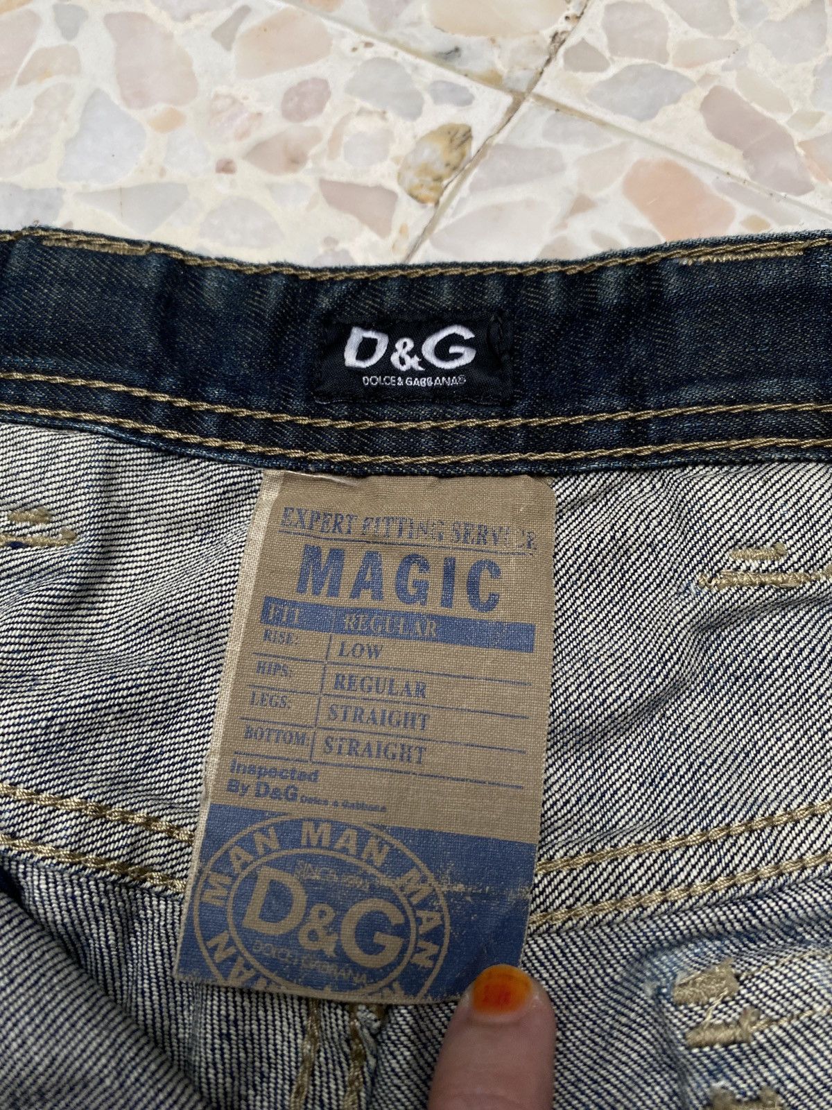 Dolce & Gabbana Vintage Brand Dolce & Gabbana Jeans 2000s Size US 33 - 9 Thumbnail