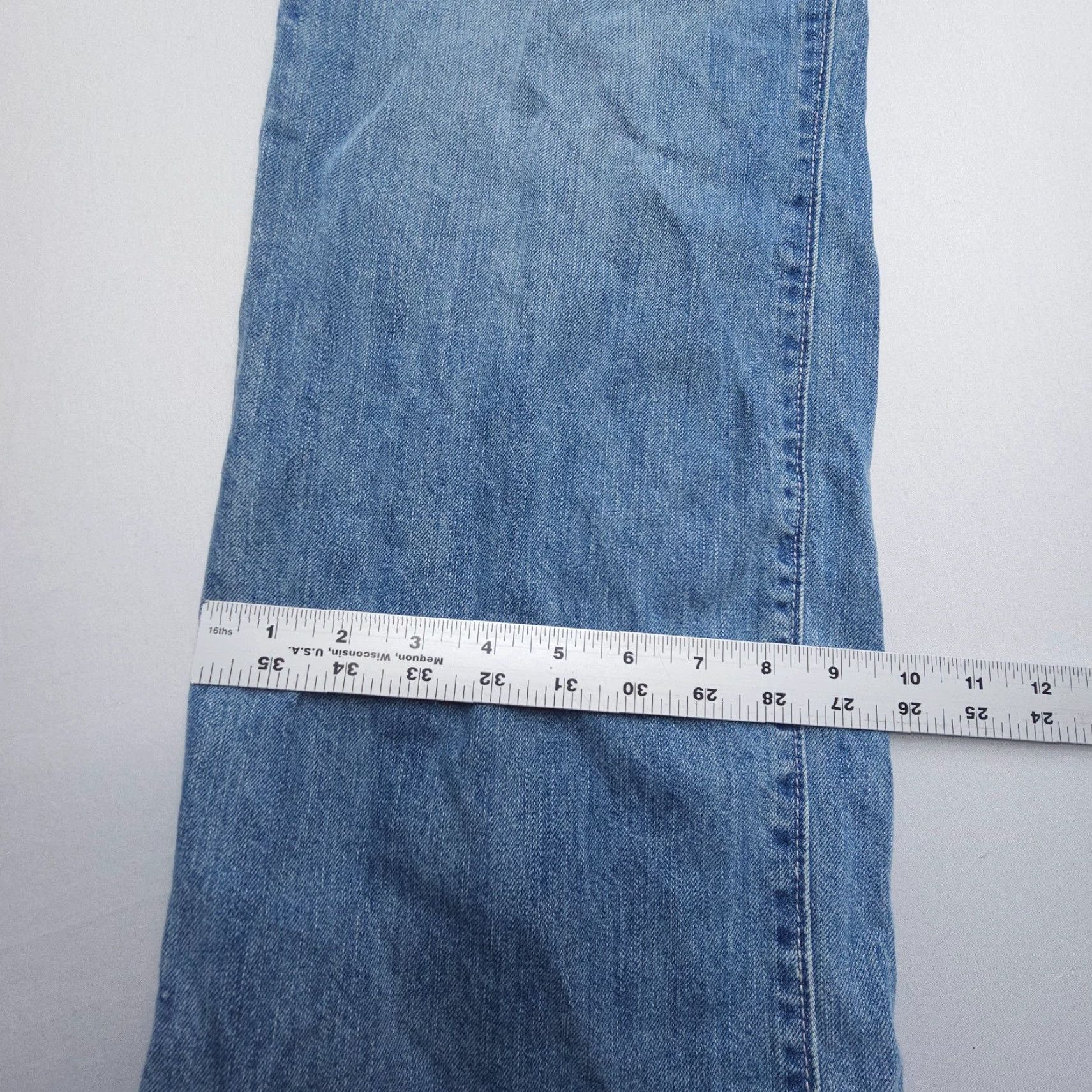 Old Navy Old Navy jeans Plus Size 18 Blue Straight Cotton Denim 2009 Y2K Low Rise 30in Inseam Regular Fit Womens Jeans Size 40" / US 18 - 7 Thumbnail