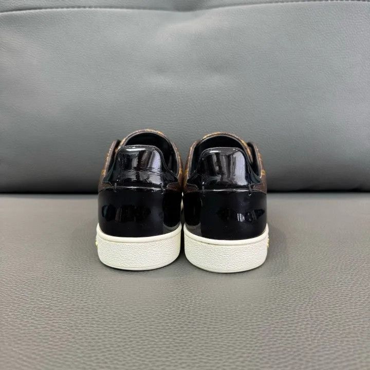 Louis Vuitton Louis Vuitton Frontrow Monogram Low-Top Sneakers -2508 Size US 6 / IT 36 - 2 Thumbnail