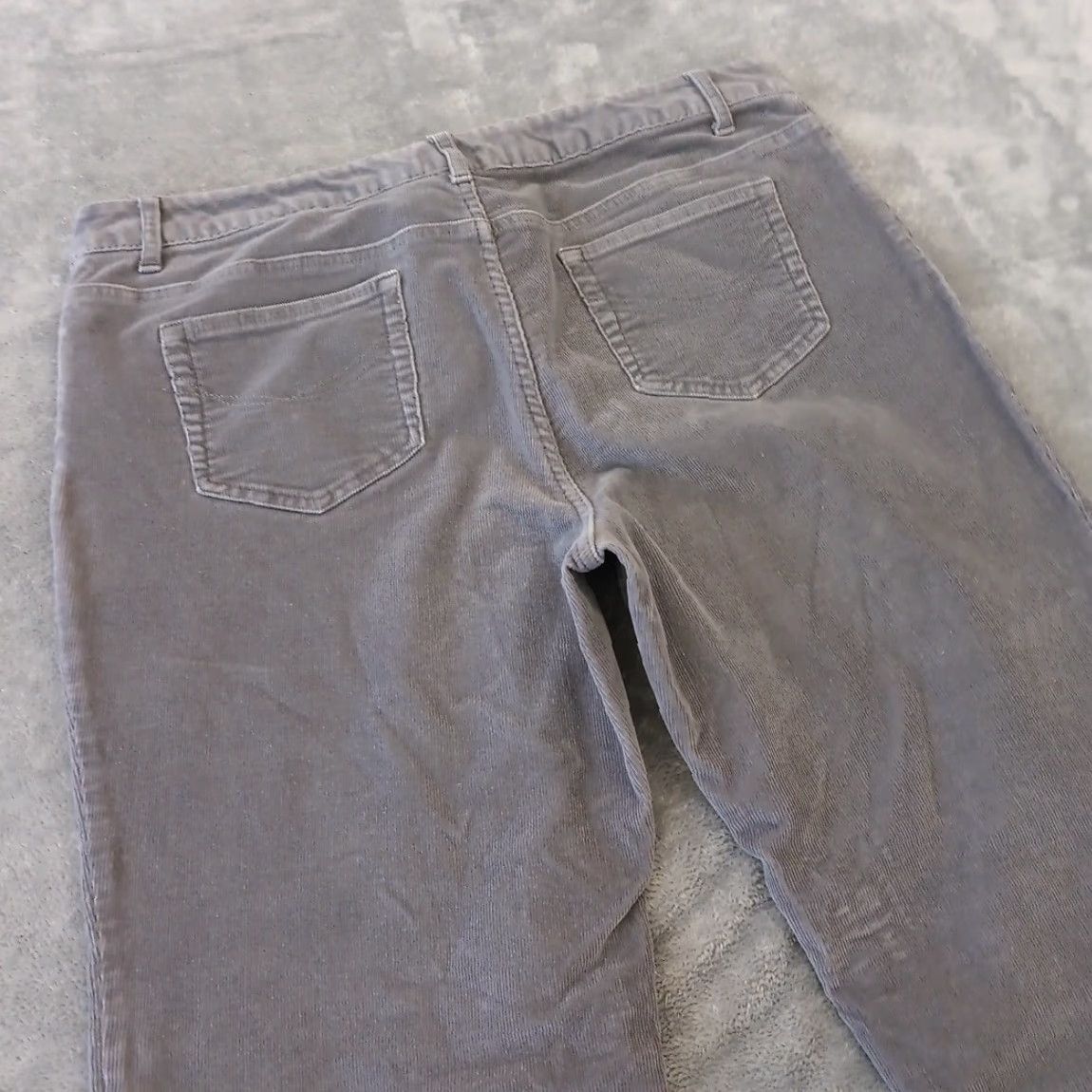 J. Jill J.Jill Pants Womens 14P Gray Bootcut Corduroy Stretch 35x29.5 Mid Rise Chino Pants Womens Mens? Size 36" / US 14 / IT 50 - 7 Thumbnail