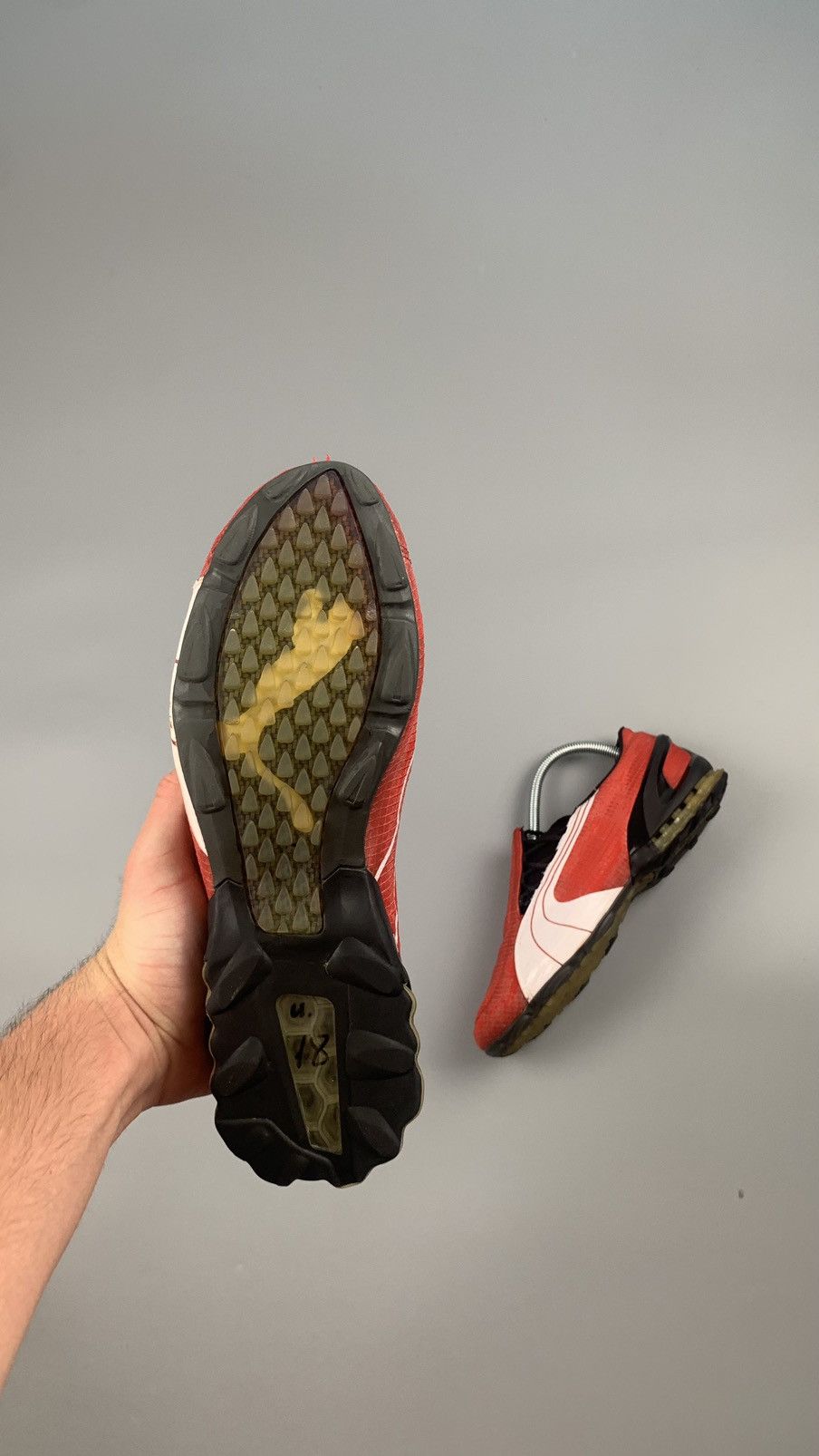 Puma × Vintage Vintage Puma brushspike Y2K sneakers shoes Size US 8 / EU 41 - 11 Thumbnail