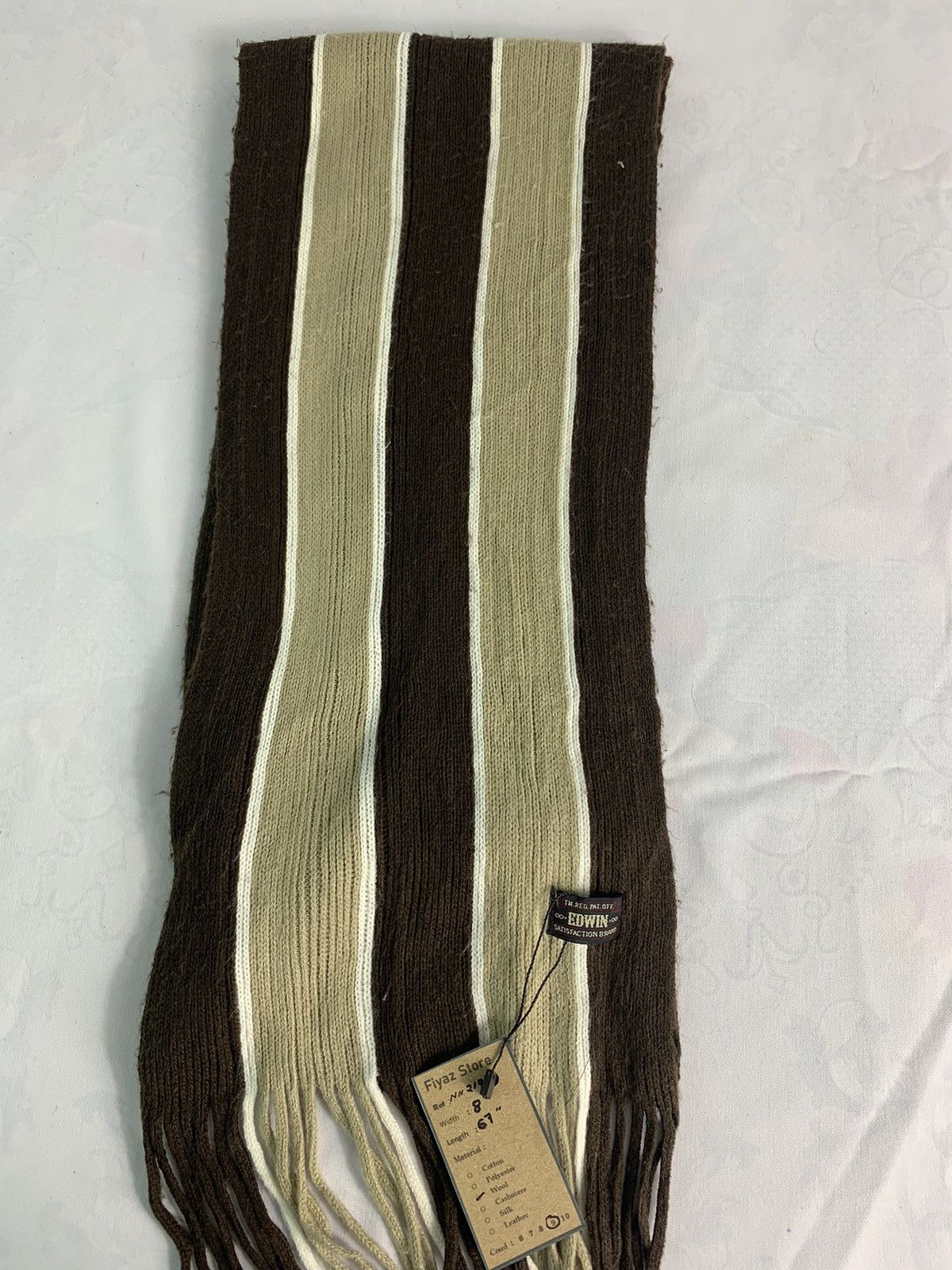 Edwin Edwin Stripped Scarf / Muffler / Neckwear Size ONE SIZE - 2 Thumbnail