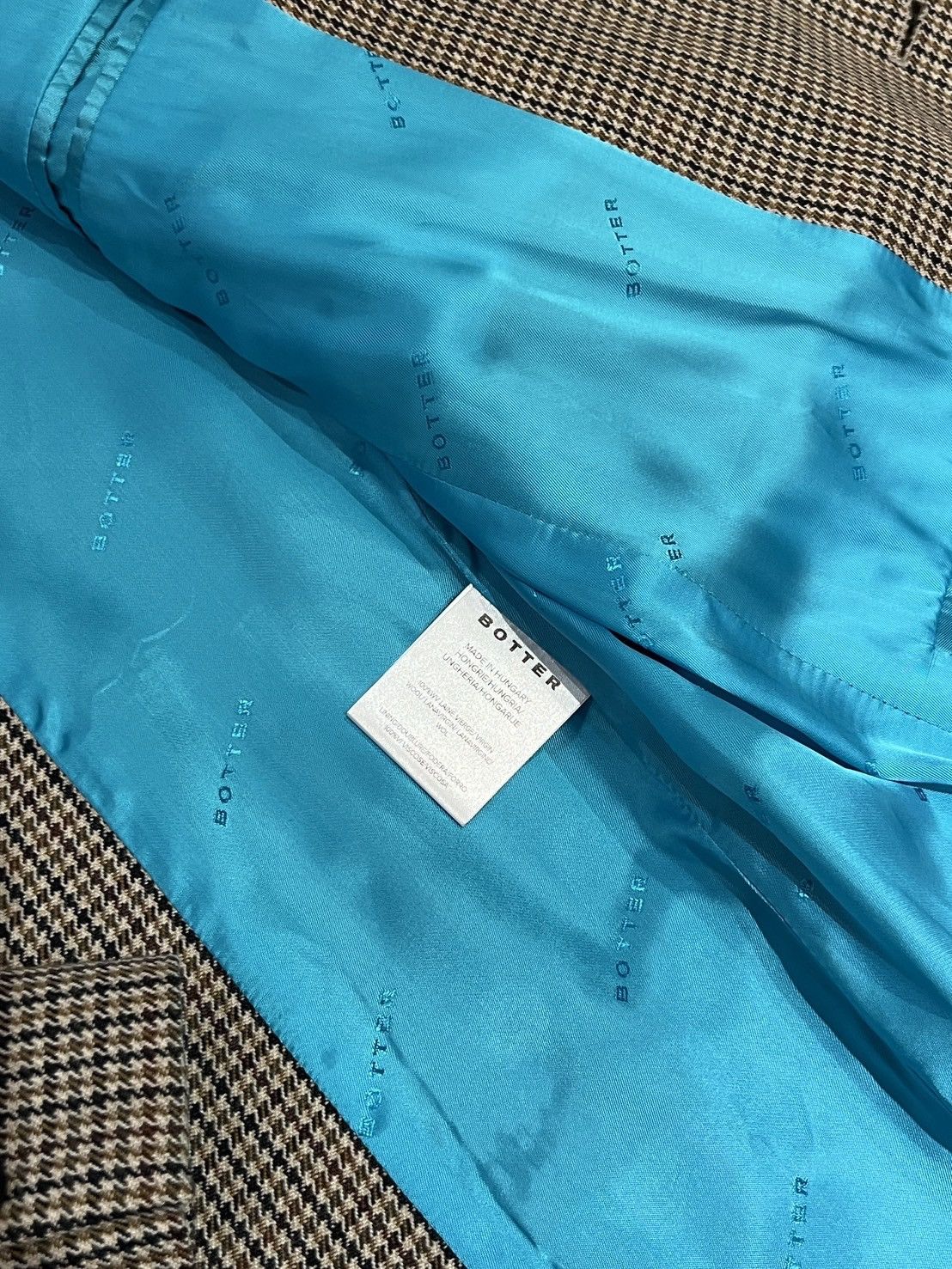 BOTTER Bitter back zip blazer Size 48R - 8 Thumbnail
