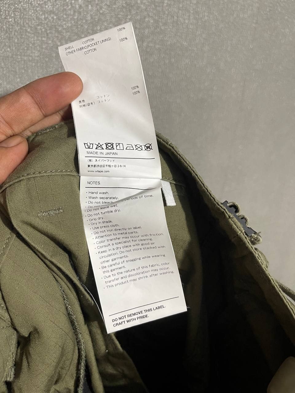 Japanese Brand × Wtaps WTAPS Cargo Pants Size US 34 / EU 50 - 10 Thumbnail