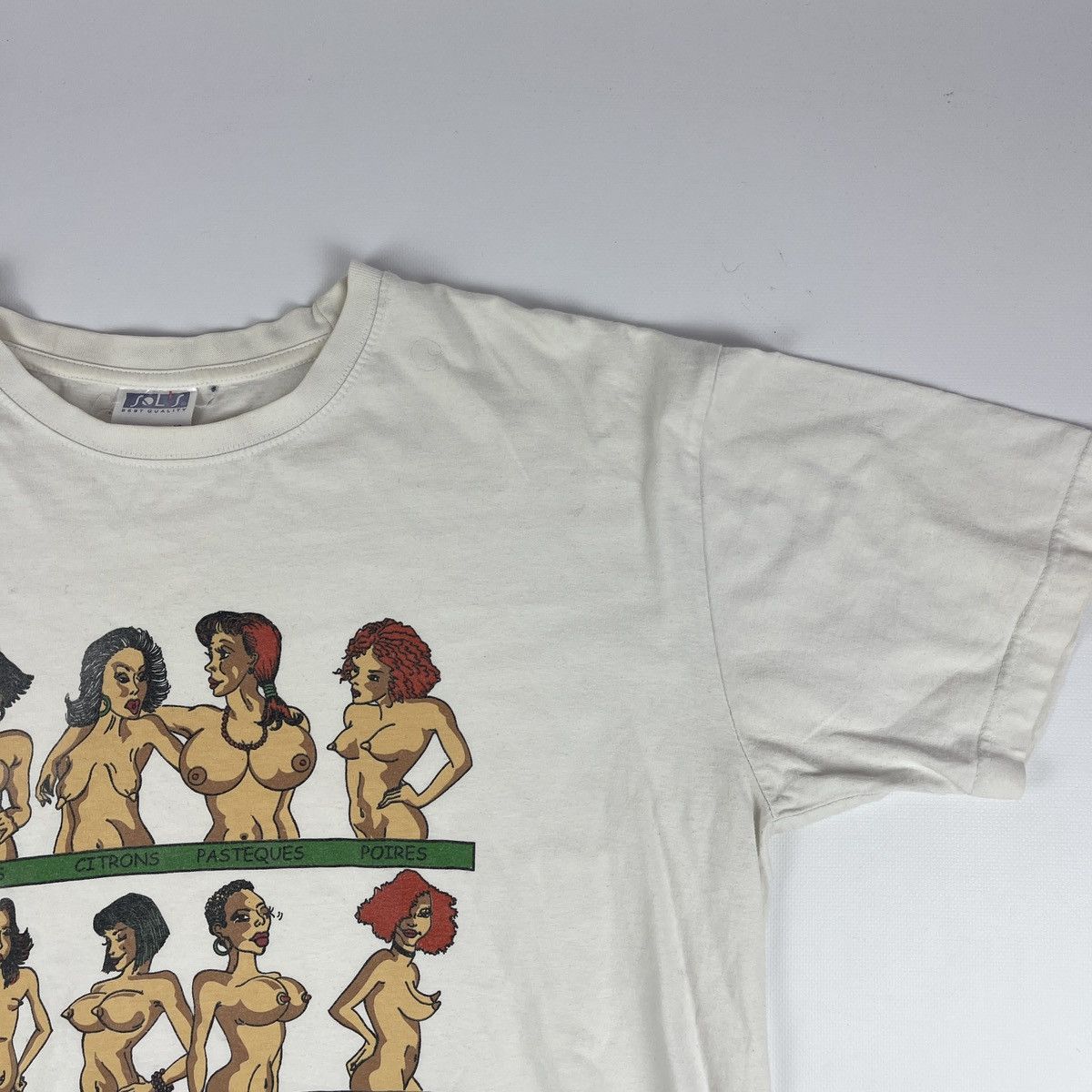 Vintage Vintage Boobs T Shirt Size US XL / EU 56 / 4 - 4 Thumbnail