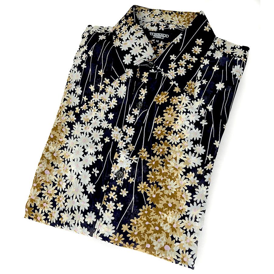 【archive】TORNADO MART flower sheer　shirt TORNADO MART Flower sheer shirt XL - メルカリ