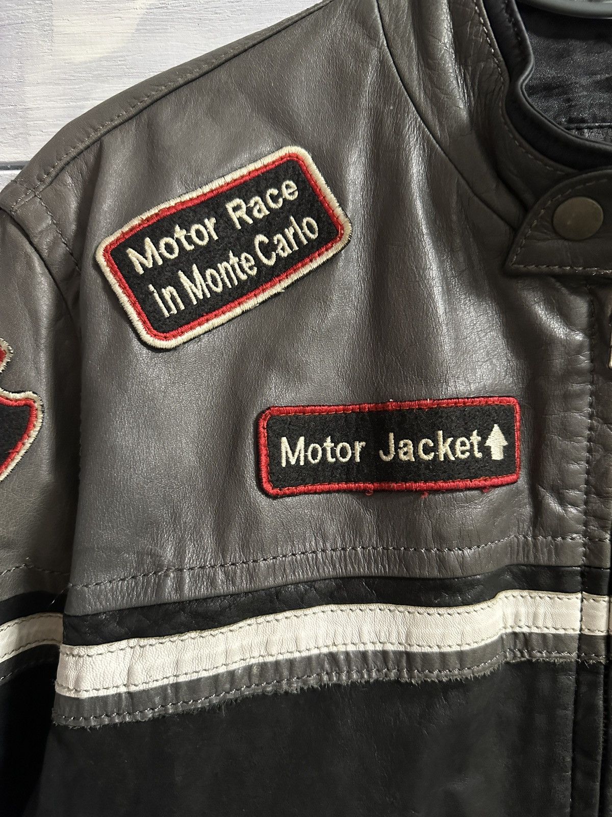 Other Rare 4 Wards Leather Jacket Racing Motorcycle Size US M / EU 48-50 / 2 - 4 Thumbnail