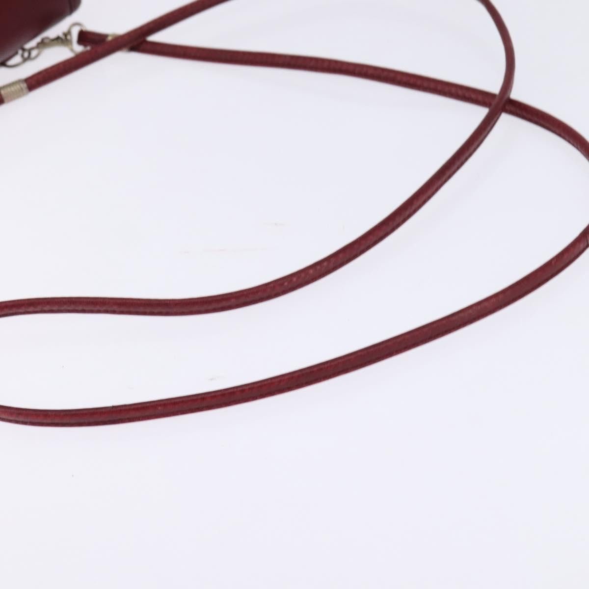 Gucci GUCCI Shoulder Bag Leather Red Size ONE SIZE - 7 Thumbnail