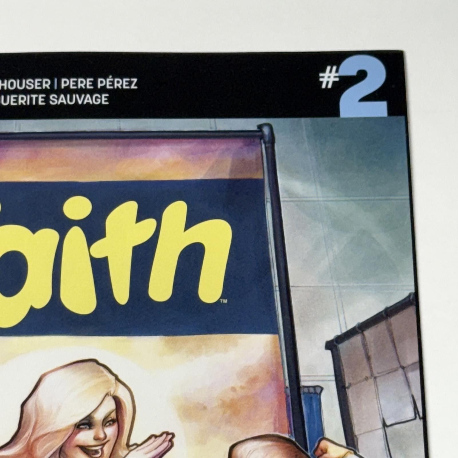 Designer Valiant FAITH #2 AUG 2016 Cover D Variant Hetrick NM+ Size ONE SIZE - 4 Thumbnail