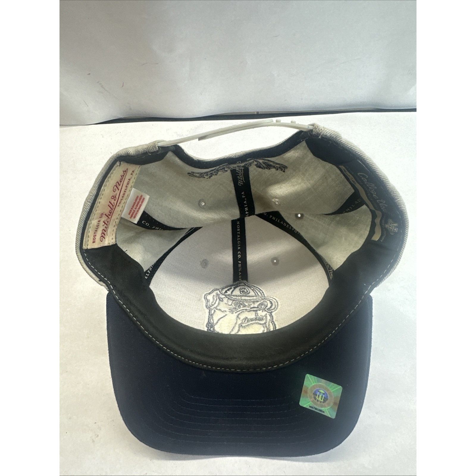 Top Of The World Vintage Georgetown adjustable Blue Gray CapMitchell & Ness Size ONE SIZE - 5 Thumbnail