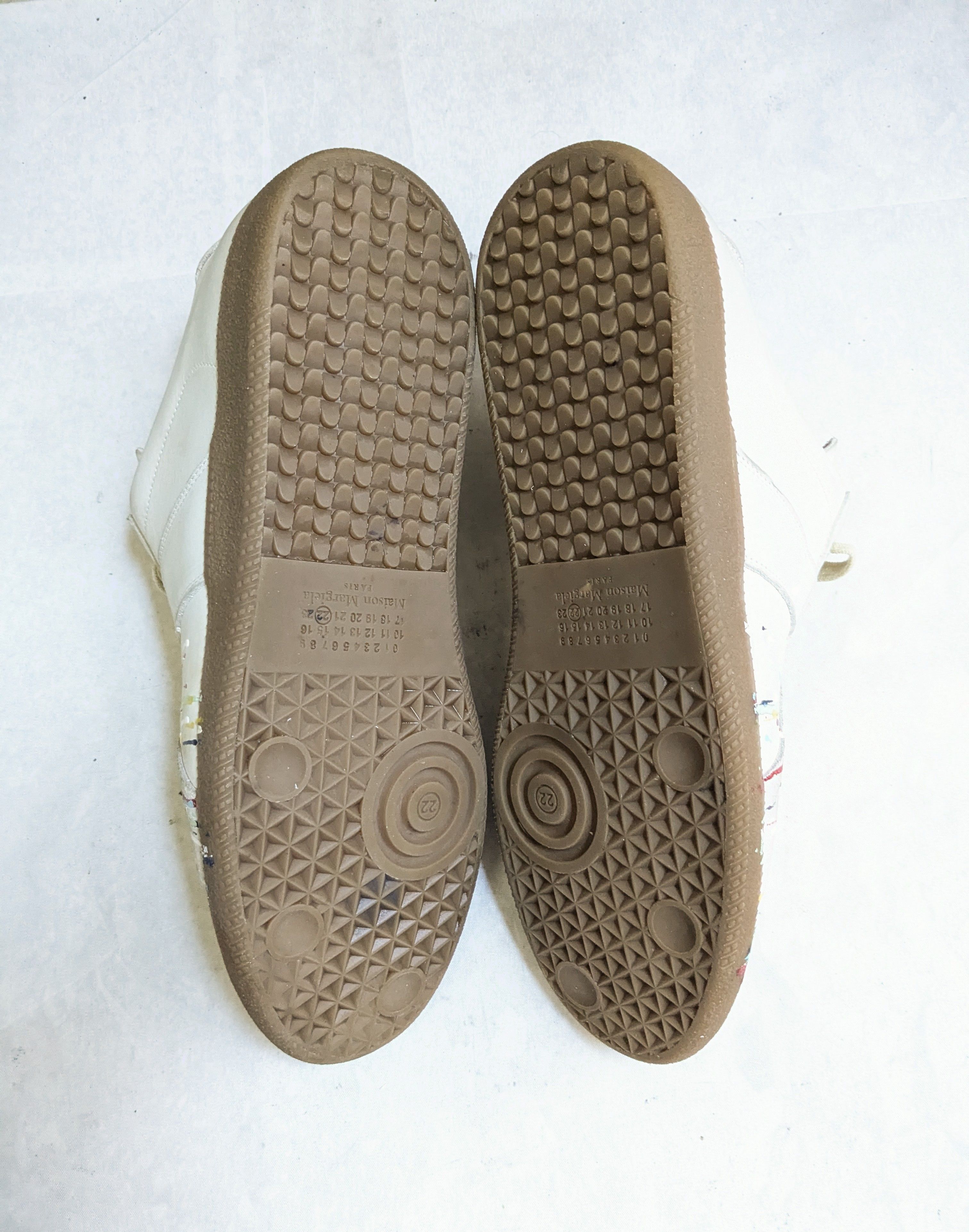 Maison Margiela Maison Margiela Replica GAT Sneaker 46.5 13.5 Paint Splatter Size US 13 / EU 46 - 19 Thumbnail
