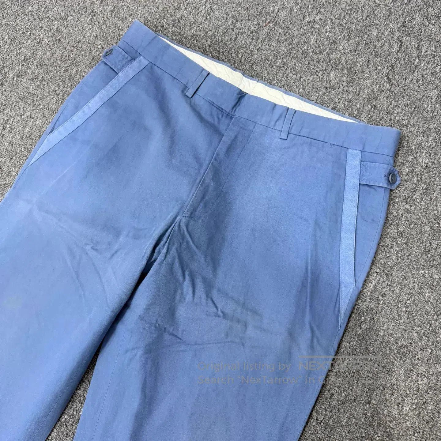 Hermes Blue Casual Pants Size 30. Size US 30 / EU 46 - 3 Thumbnail